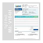 Mẫu hóa đơn Nghệ thuật (Mã: V104H)